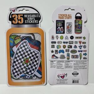 Fashion Angels Reusable Vinyl Sticker Pack of 35